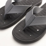 Chinelo Slippers FIR Masculino - Preto/Cinza